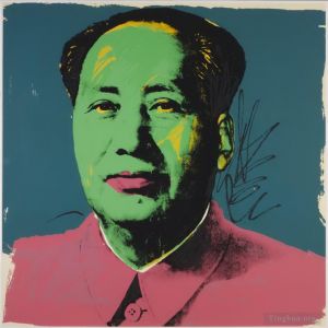 zeitgenössische kunst von Andy Warhol - Mao Zedong 3