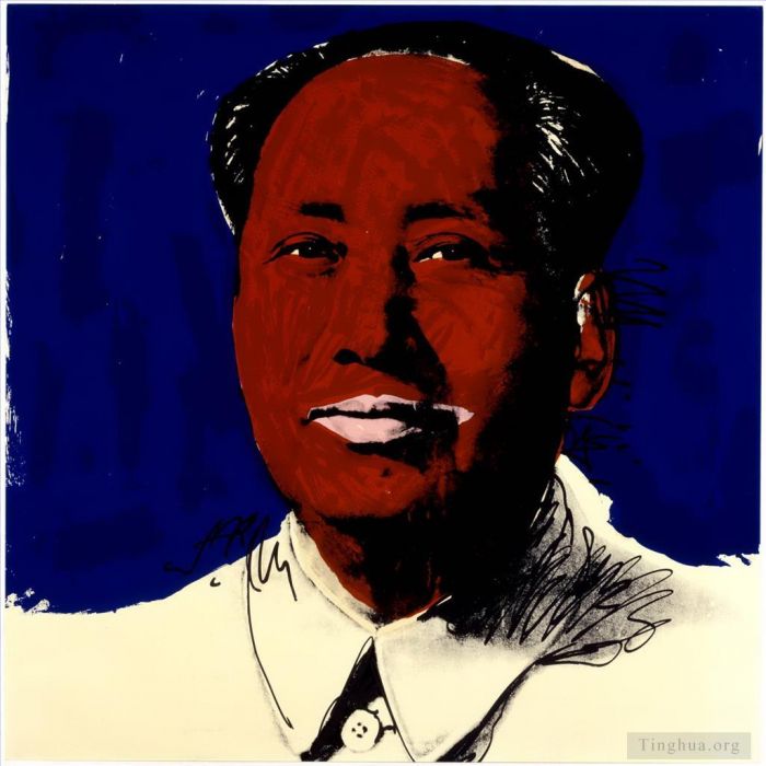 Andy Warhol Andere Malerei - Mao Zedong 4