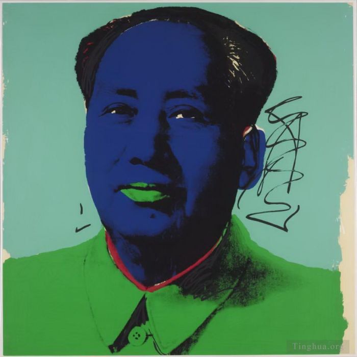 Andy Warhol Andere Malerei - Mao Zedong 5
