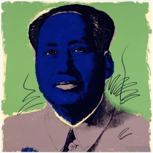 zeitgenössische kunst von Andy Warhol - Mao Zedong 6