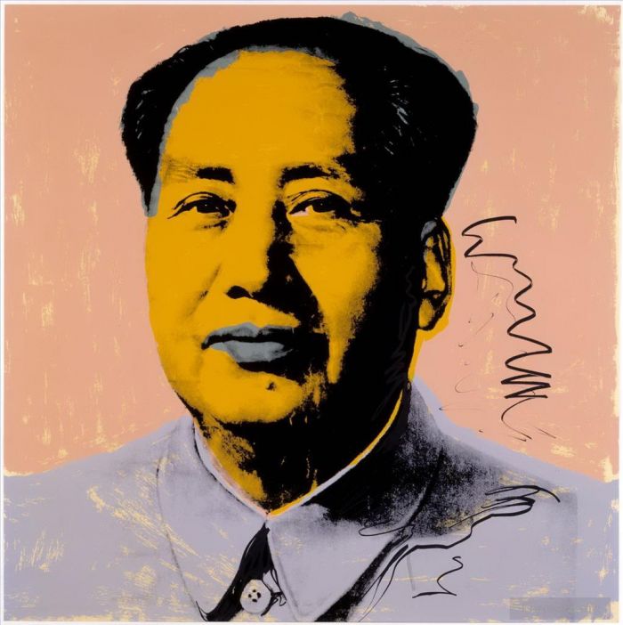 Andy Warhol Andere Malerei - Mao Zedong 9