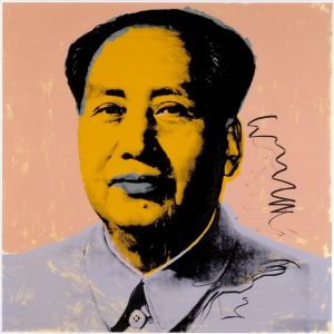 zeitgenössische kunst von Andy Warhol - Mao Zedong 9