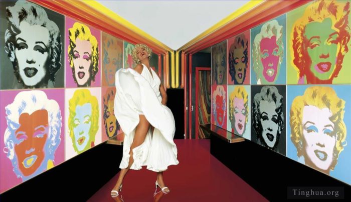 Andy Warhol Andere Malerei - Marilyn Monroe Tänzerin
