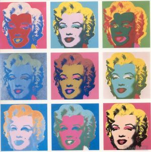 zeitgenössische kunst von Andy Warhol - Marilyn Monroe-Liste