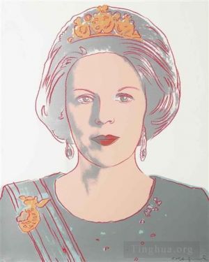 zeitgenössische kunst von Andy Warhol - Königin Beatrix der Niederlande von Reigning Queens