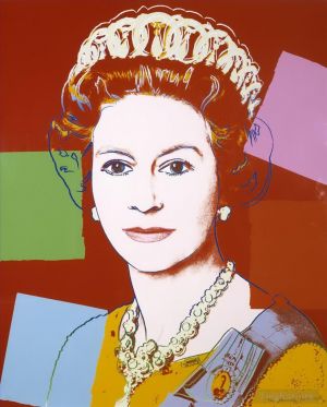 zeitgenössische kunst von Andy Warhol - Königin Elizabeth II. des Vereinigten Königreichs