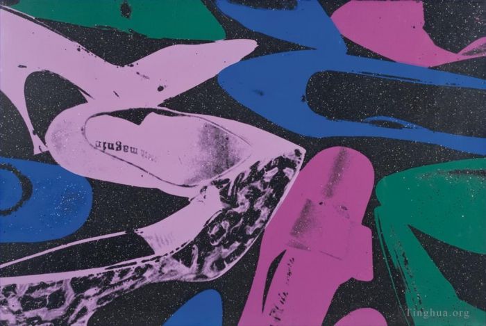 Andy Warhol Andere Malerei - Schuhe 3