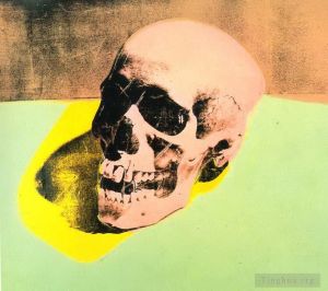 zeitgenössische kunst von Andy Warhol - Schädel