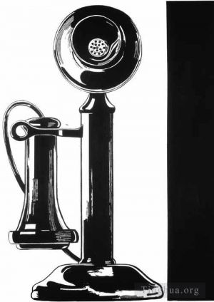 zeitgenössische kunst von Andy Warhol - Telefon