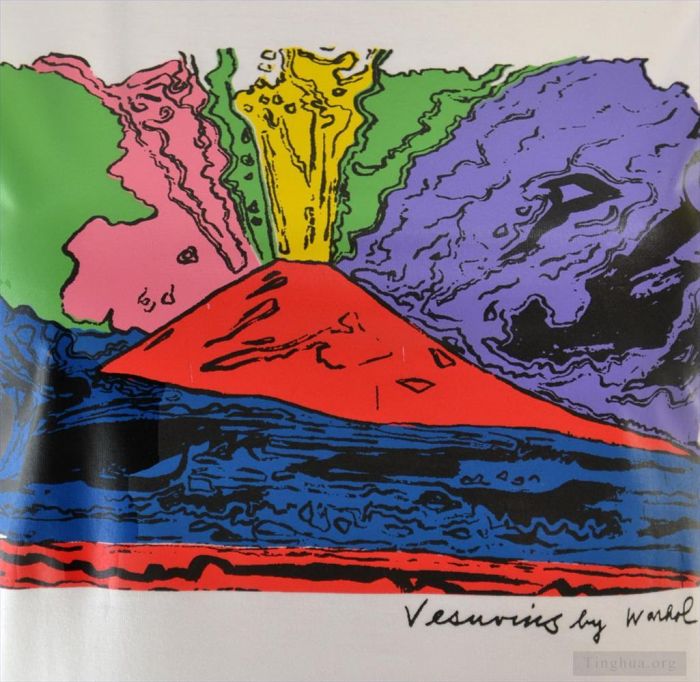 Andy Warhol Andere Malerei - Vesuv 3