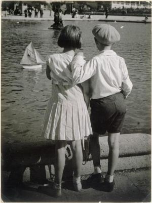 Zeitgenössischen fotographischen Werke - Bassin du Luxembourg 1930