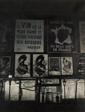 zeitgenössische kunst von Brassaï - Sans titre le vin est la plus saine 1932