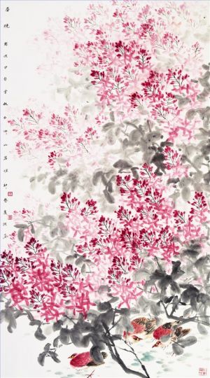 zeitgenössische kunst von Cai Qinghong - Morgendämmerung im Frühling