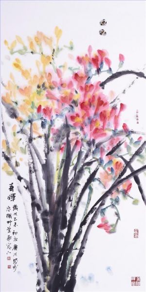 zeitgenössische kunst von Cai Qinghong - Licht des Frühlings