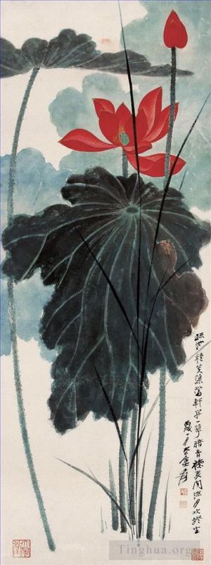 Zeitgenössische chinesische Kunst - Lotus 18