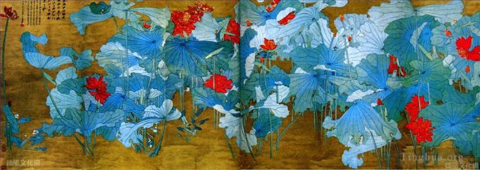 Zhang Daqian Chinesische Kunst - Lotus 31