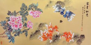 zeitgenössische kunst von Chen Changzhi and Lin Qingping - Reichtum und Glück