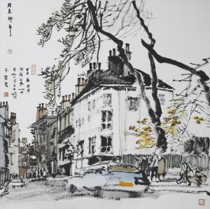 zeitgenössische kunst von Chen Hang - Der Markt von York