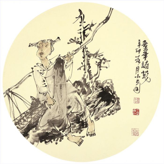 Chen Xiaoqi Chinesische Kunst - Ein Gedicht der Kindheit