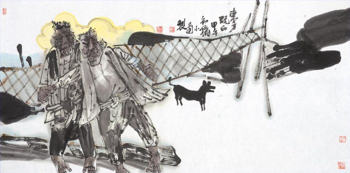 Chen Xiaoqi Chinesische Kunst - Dämmerung