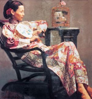 zeitgenössische kunst von Chen Yifei - Leben in einem Traum