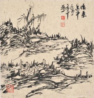 zeitgenössische kunst von Chu Zhonghai - Landschaft