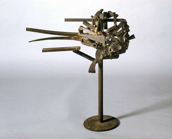 David Smith Bildhauerei - Raven III 1959