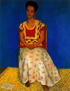 zeitgenössische kunst von Diego Rivera - Porträt von Cuca Bustamante 1946