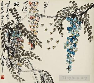 Zeitgenössische chinesische Kunst - Glyzinien 1978