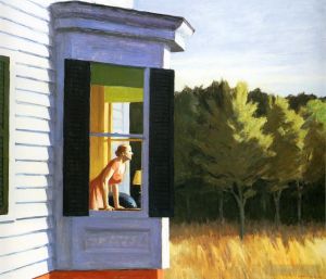 zeitgenössische kunst von Edward Hopper - Cape Cod-Morgen