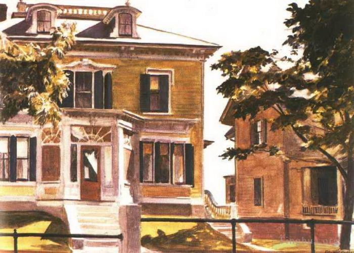 Edward Hopper Ölgemälde - Davis-Haus