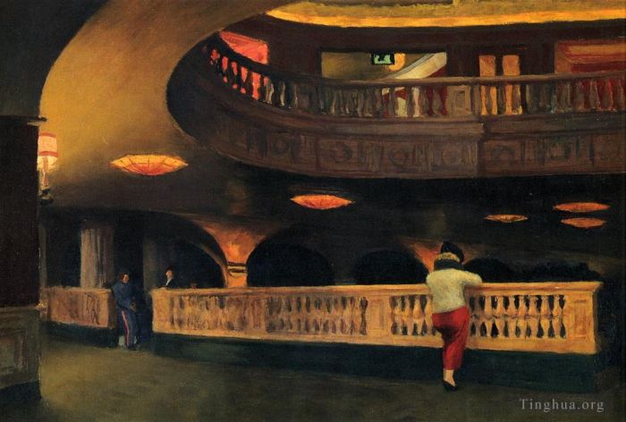 Edward Hopper Ölgemälde - Sheridan-Theater
