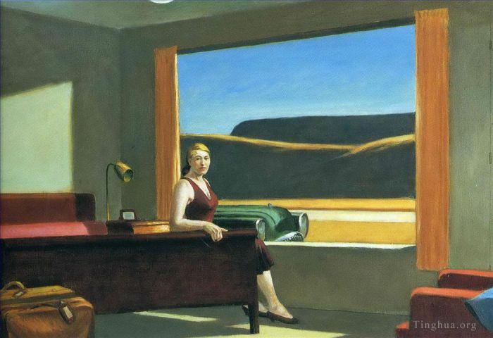 Edward Hopper Ölgemälde - Western-Motel