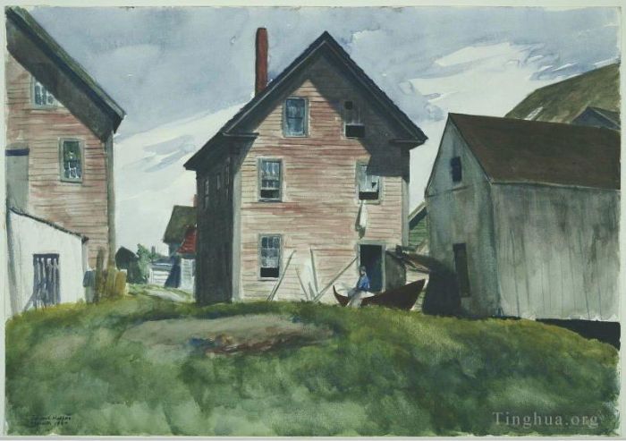 Edward Hopper Andere Malerei - Gloucester-Villa