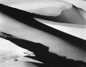 Zeitgenössischen fotographischen Werke - Sanddünen Ozean 1934