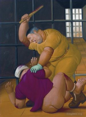 zeitgenössische kunst von Fernando Botero Angulo - Abu Ghraib 3