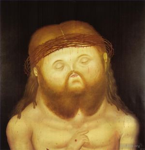 zeitgenössische kunst von Fernando Botero Angulo - Haupt Christi