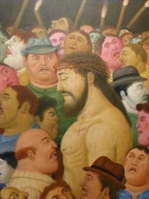 zeitgenössische kunst von Fernando Botero Angulo - Jesus