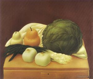 zeitgenössische kunst von Fernando Botero Angulo - Küchentisch 2