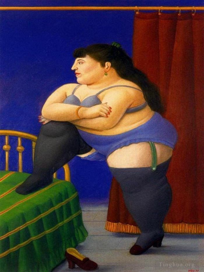 Fernando Botero Angulo Ölgemälde - La recomara