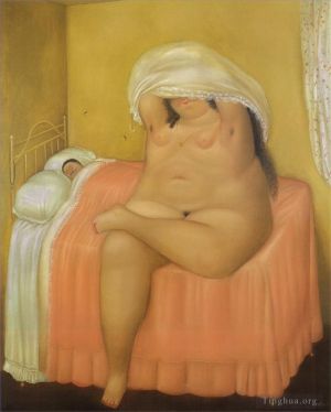 zeitgenössische kunst von Fernando Botero Angulo - Liebhaber 3