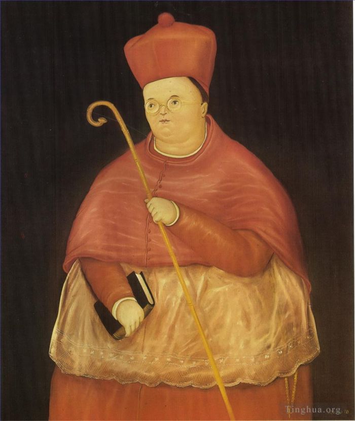 Fernando Botero Angulo Ölgemälde - Nuntius