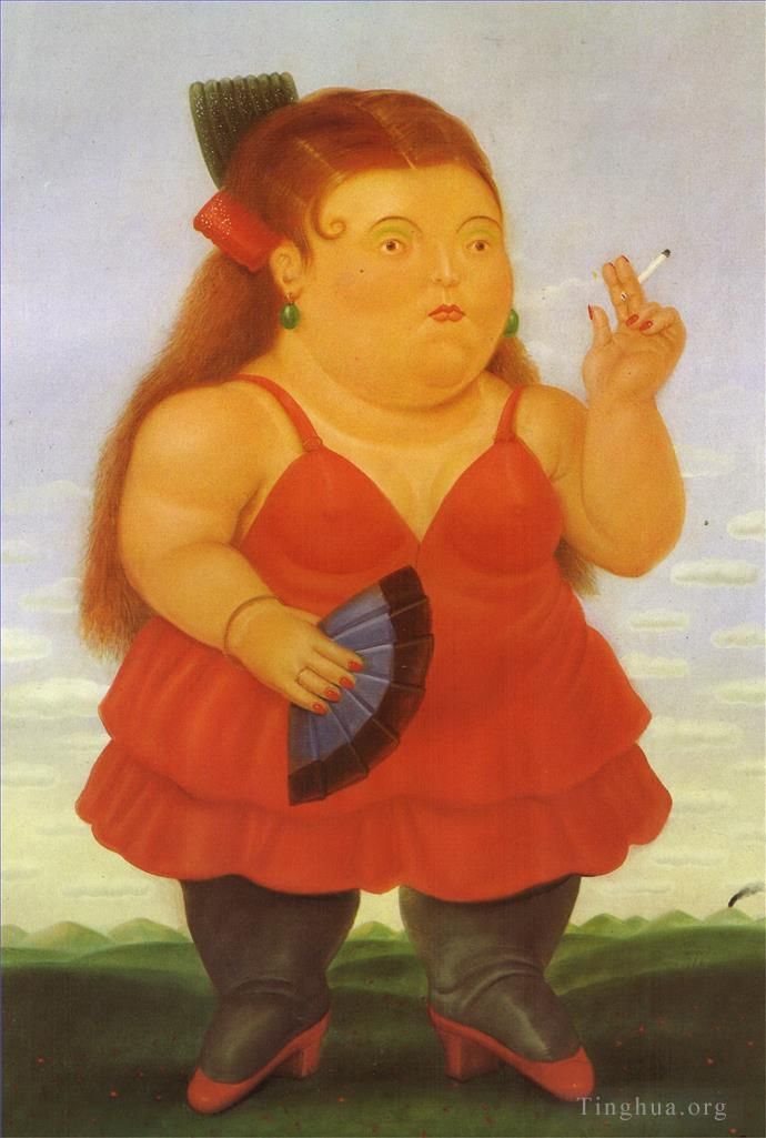 Fernando Botero Angulo Ölgemälde - Spanisch
