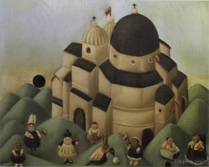 zeitgenössische kunst von Fernando Botero Angulo - Das große Fest