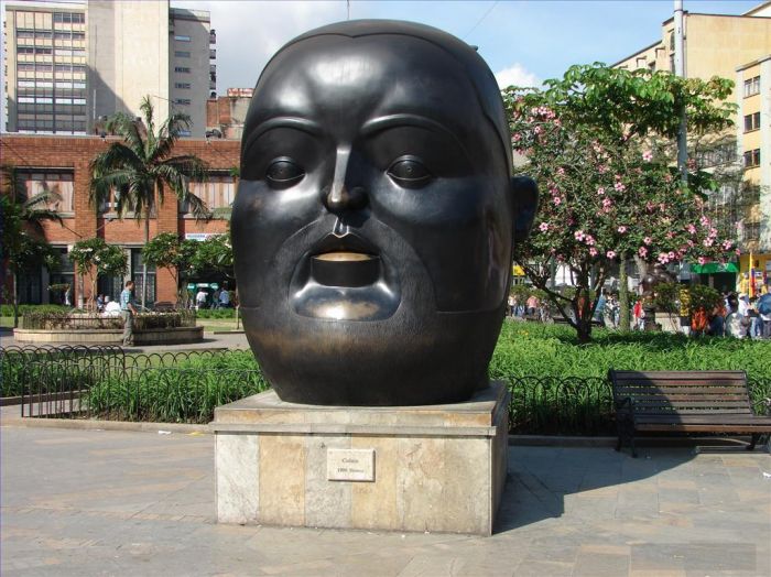 Fernando Botero Angulo Bildhauerei - Cabeza