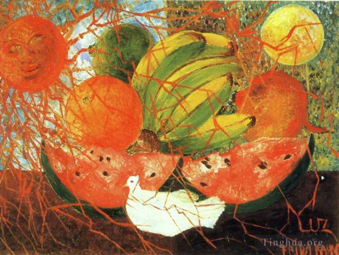 Frida Kahlo Ölgemälde - Frucht des Lebens