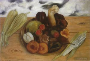 zeitgenössische kunst von Frida Kahlo - Früchte der Erde