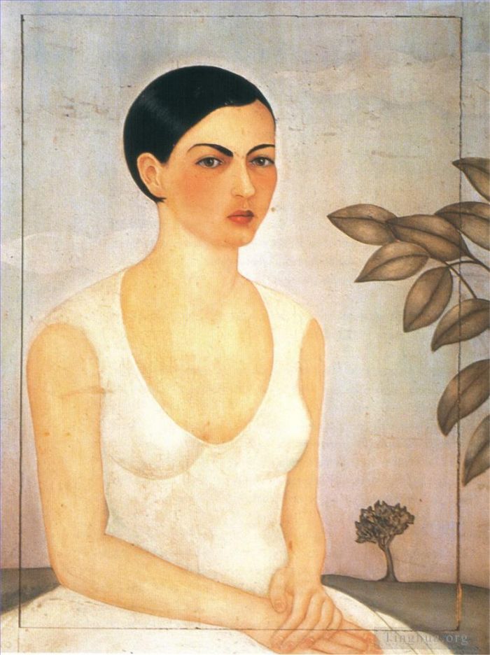 Frida Kahlo Ölgemälde - Porträt von Cristina, meiner Schwester