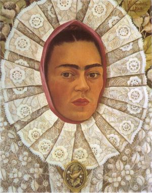 zeitgenössische kunst von Frida Kahlo - Selbstporträt 2