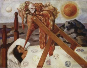 zeitgenössische kunst von Frida Kahlo - Ohne Hoffnung
